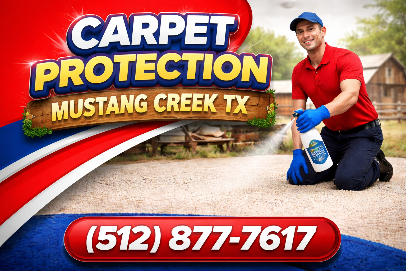 Carpet Protectino in Mustang Creek