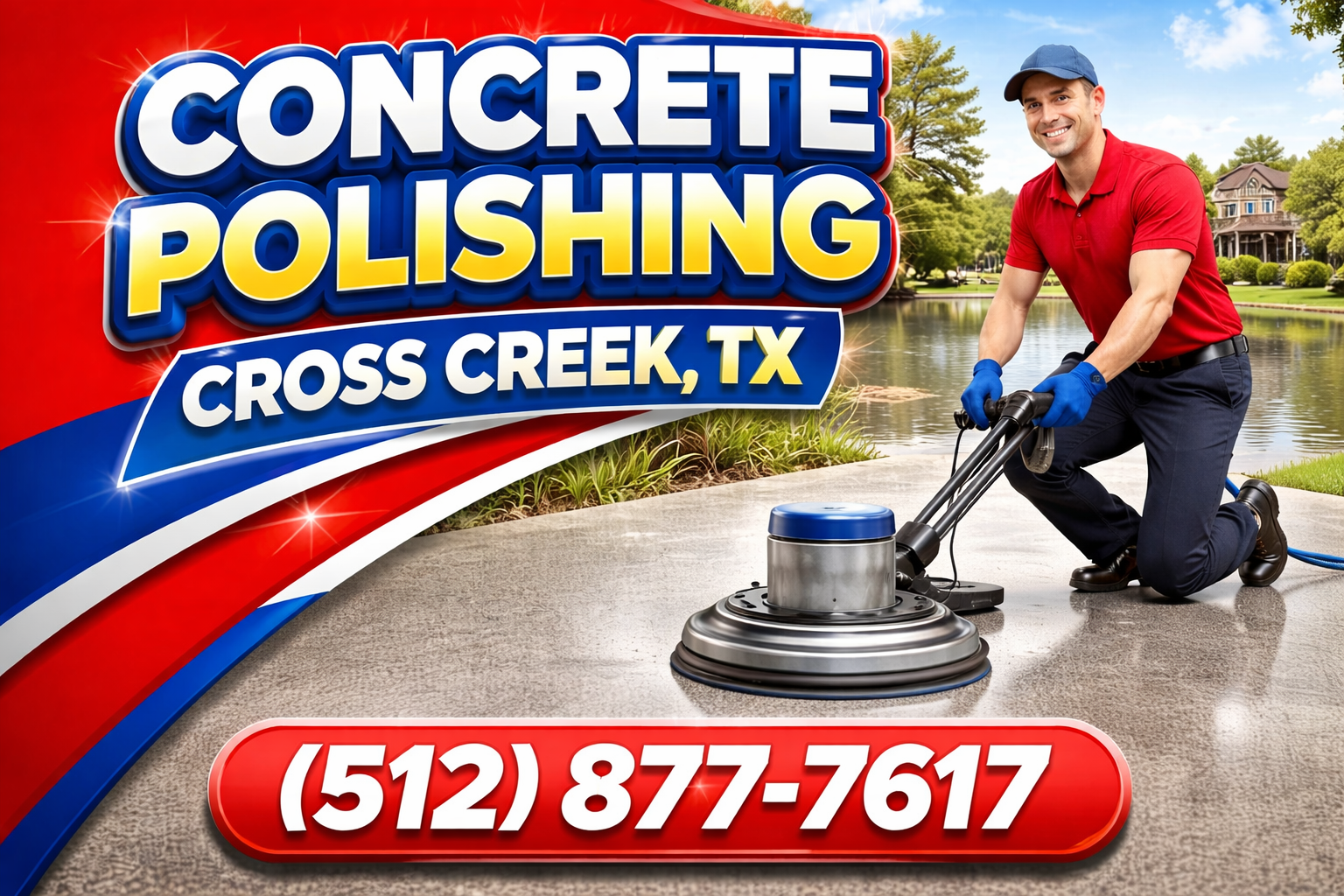 Concrete Polishing in Cross Creek