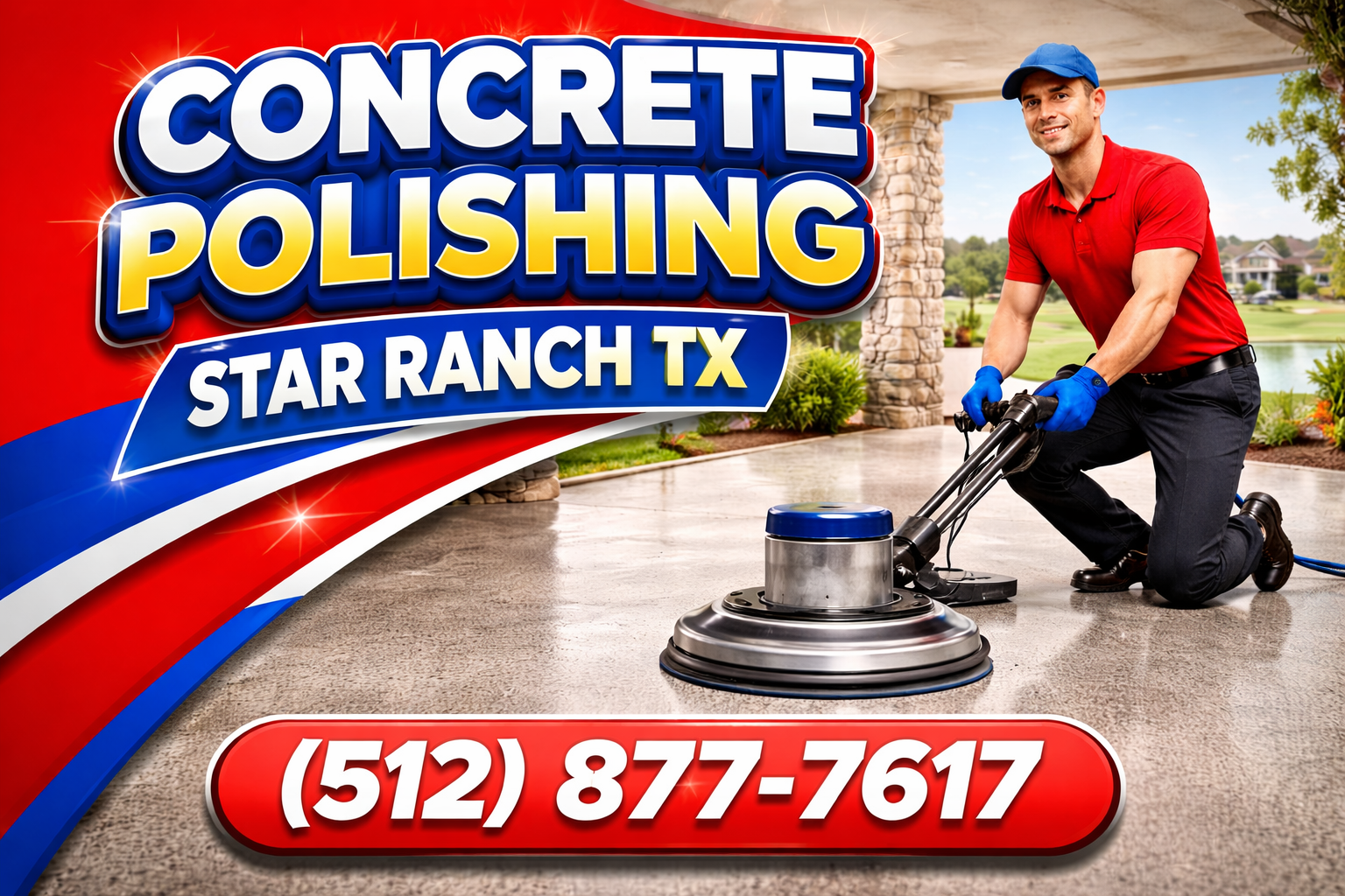 Concrete Polishing in Star Ranch