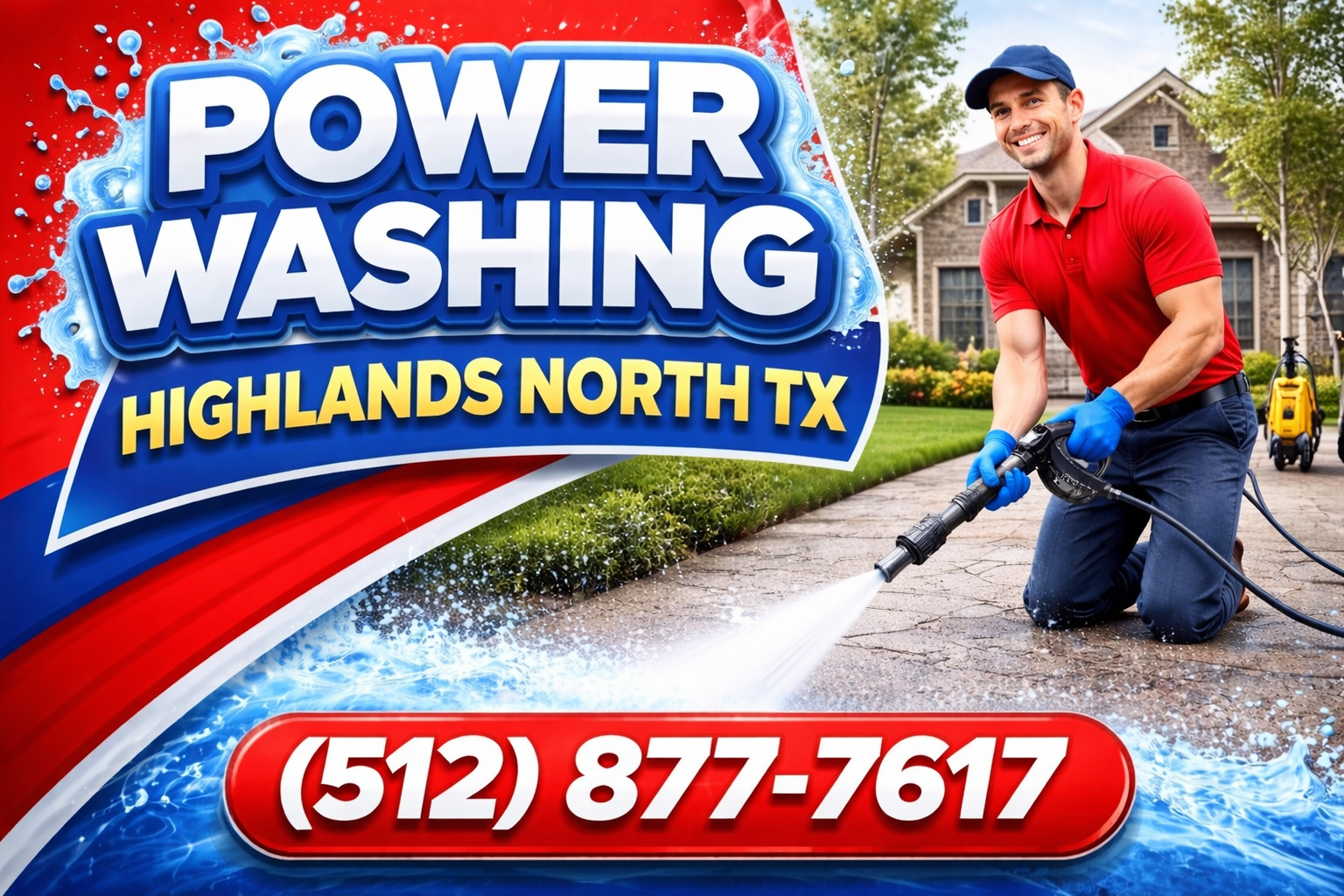 Power Washing in Highlands North