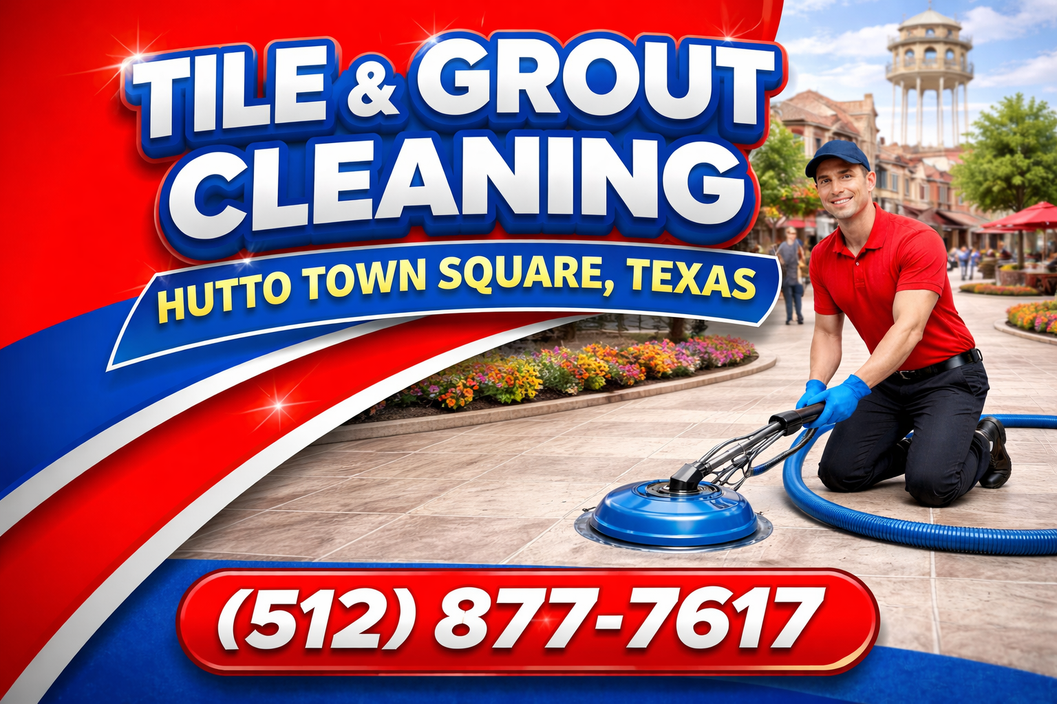Tile & Grout Cleaning in Hutto Town Square