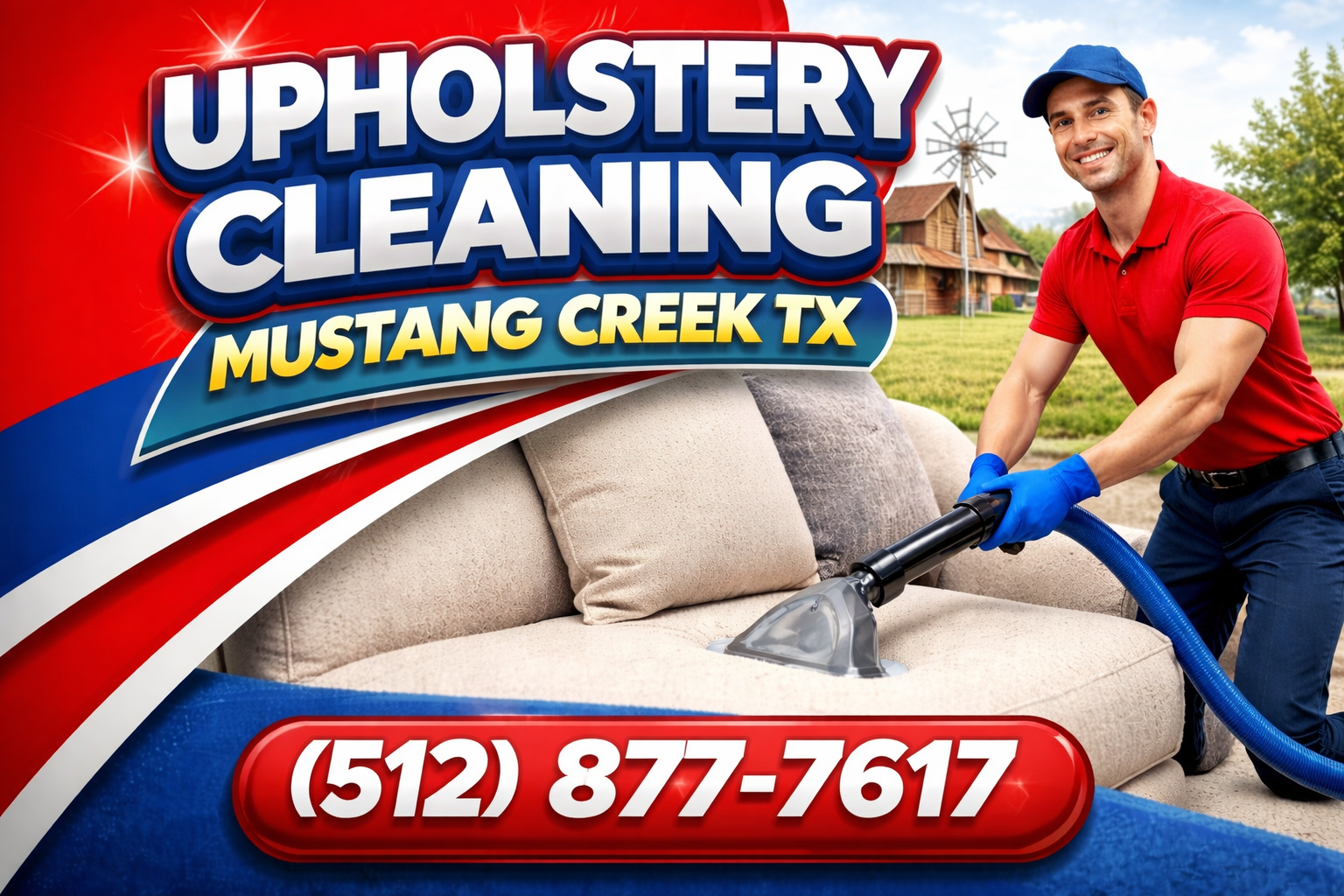 Upholstery Cleaning in Mustang Creek