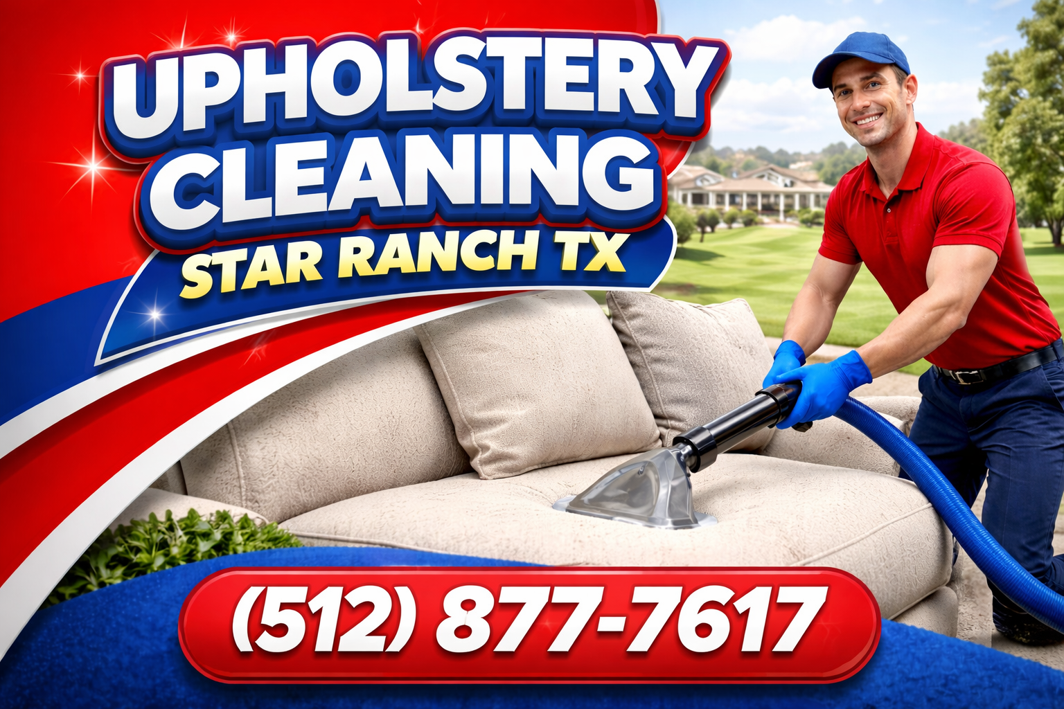 Upholstery Cleaning in Star Ranch