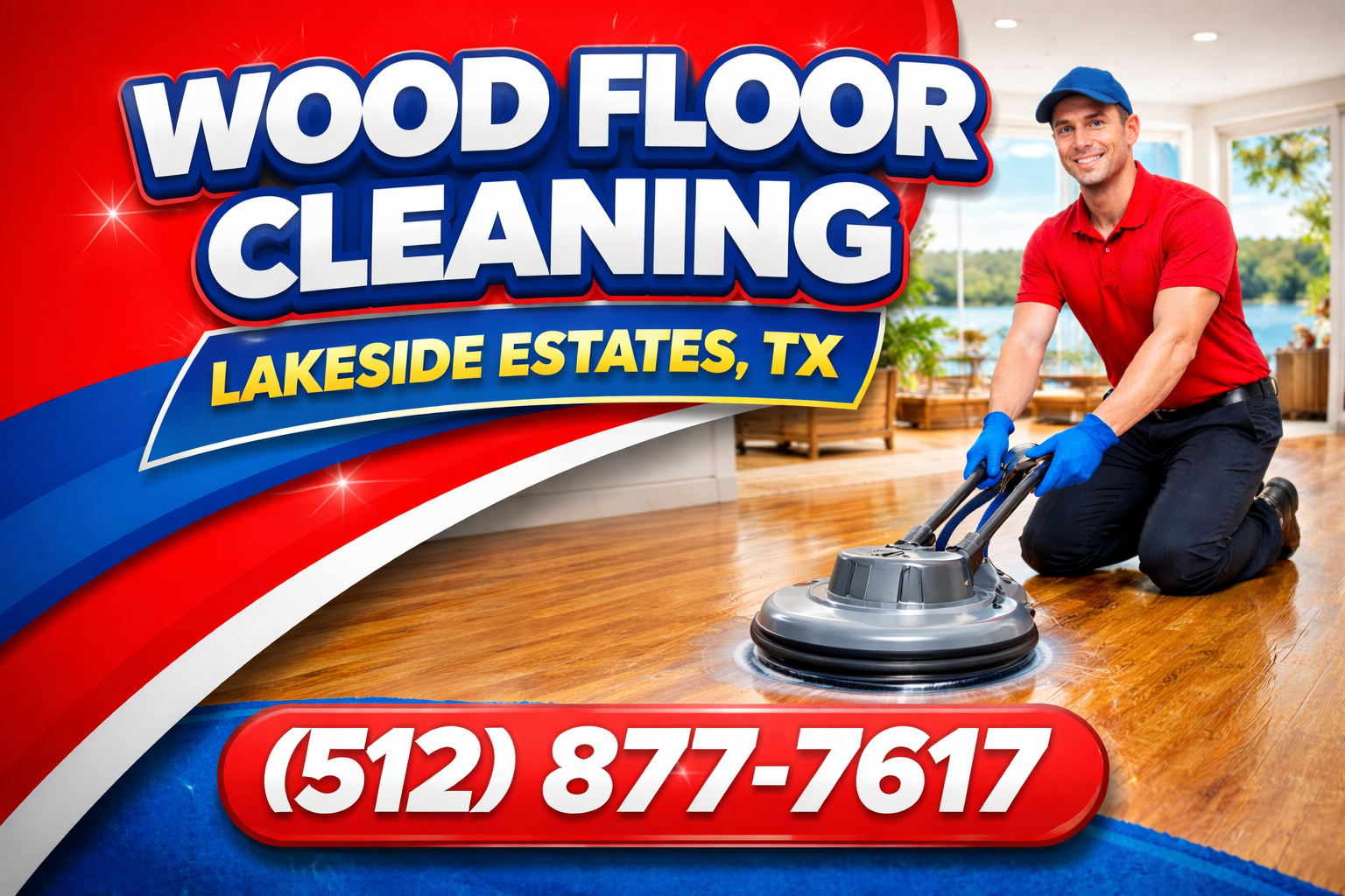 Wood Floor Cleaning in Lakeside Estates