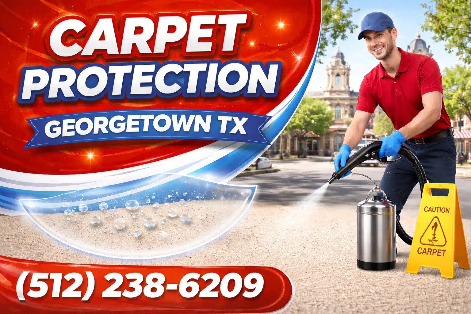 Carpet Protectino in Georgetown