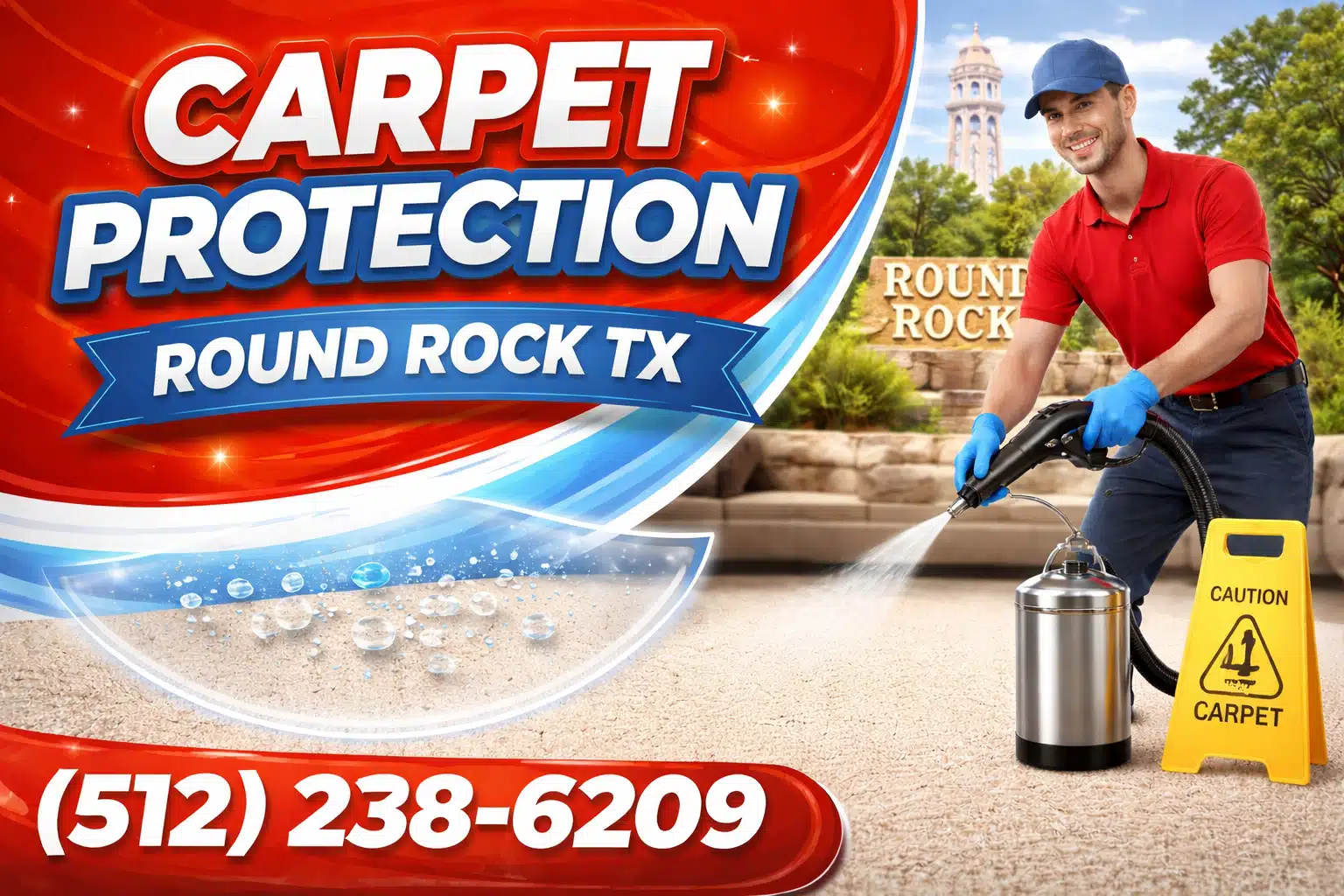 Carpet Protectino in Round Rock