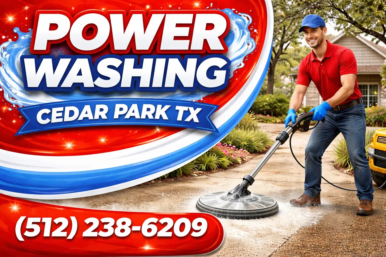 Power Washing in Cedar Park