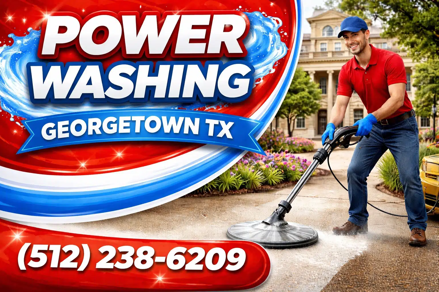 Power Washing in Georgetown