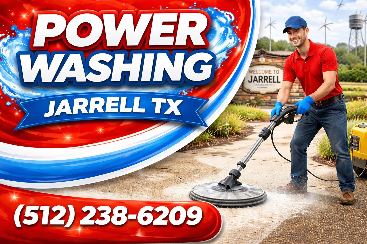 Power Washing in Jerrell