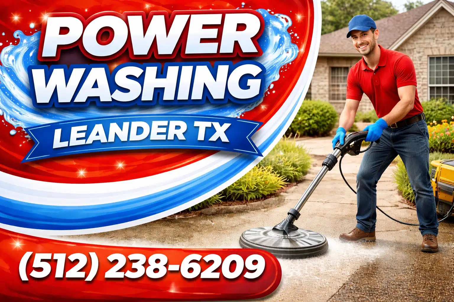 Power Washing in Leander