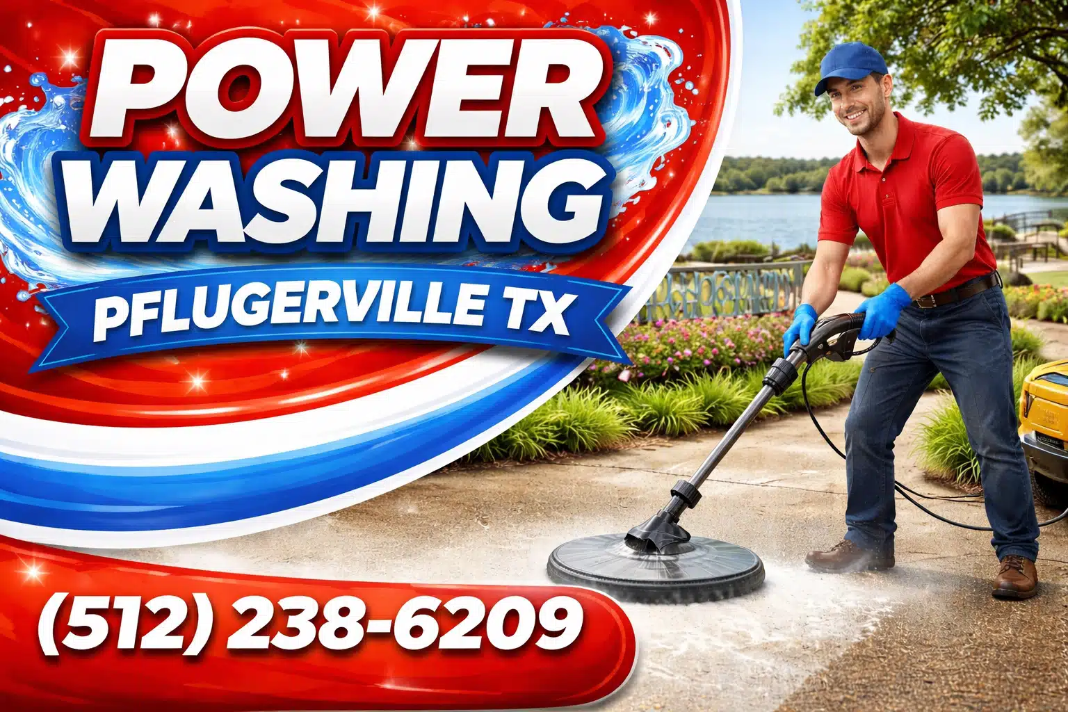 Power Washing in Pflugerville
