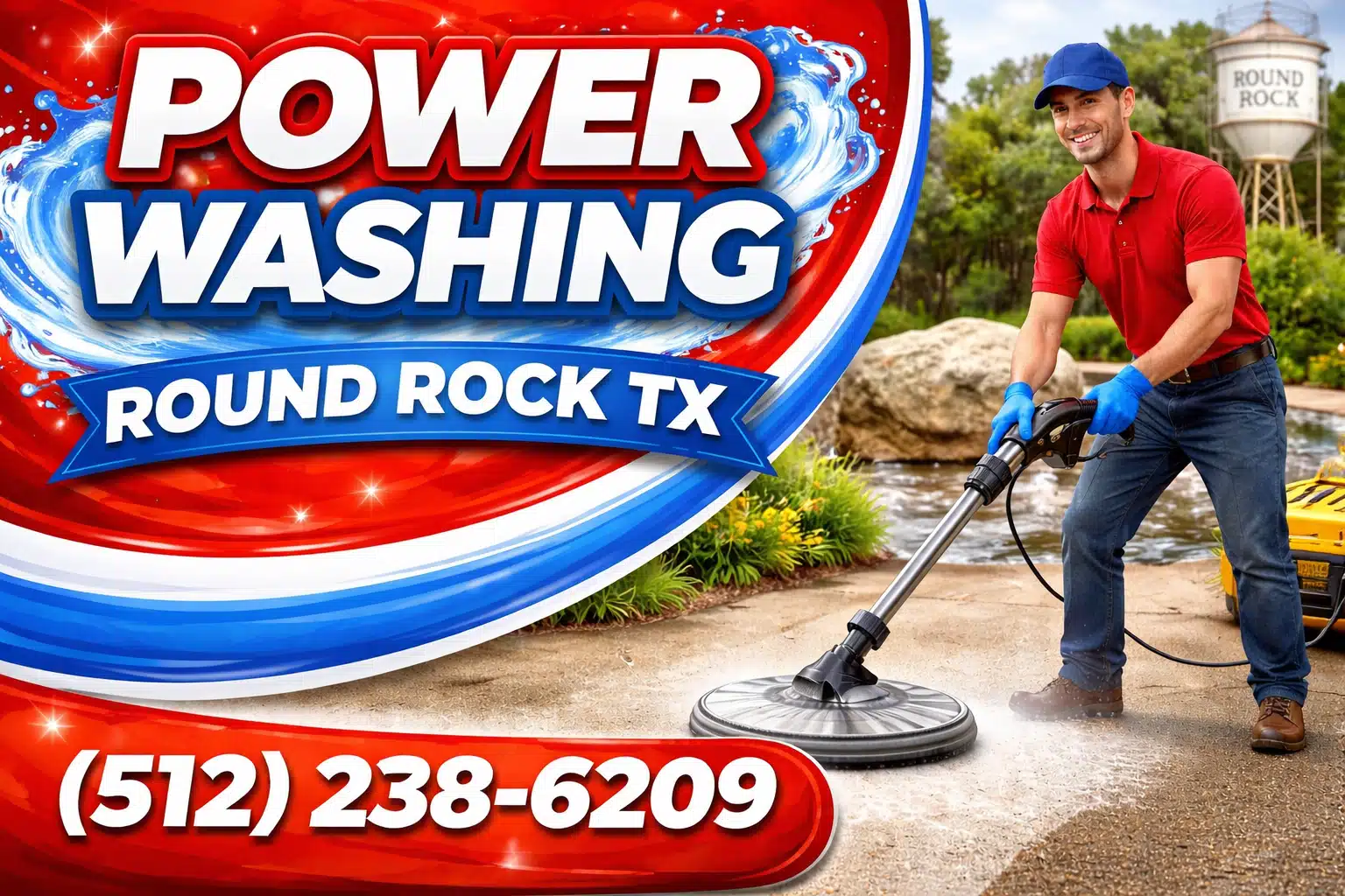 Power Washing in Round Rock