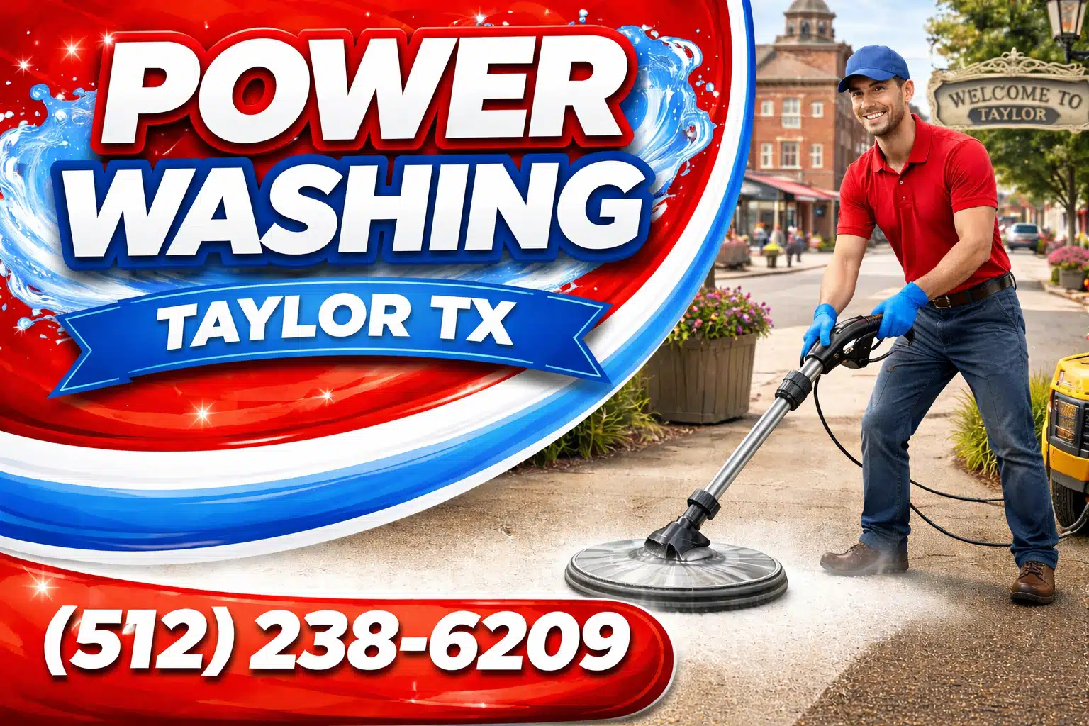 Power Washing in Taylor