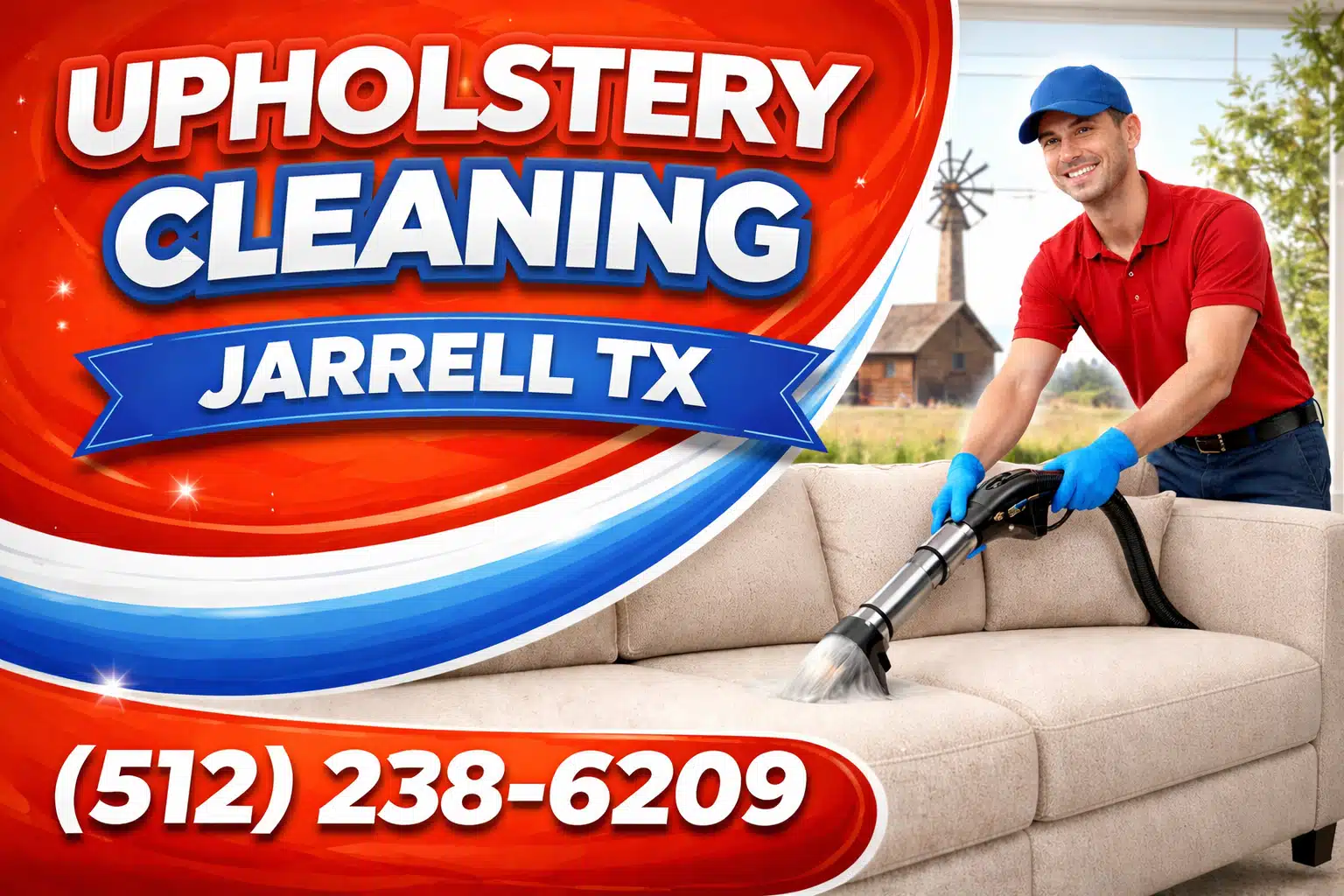 Upholstery Cleaning in Jerrell