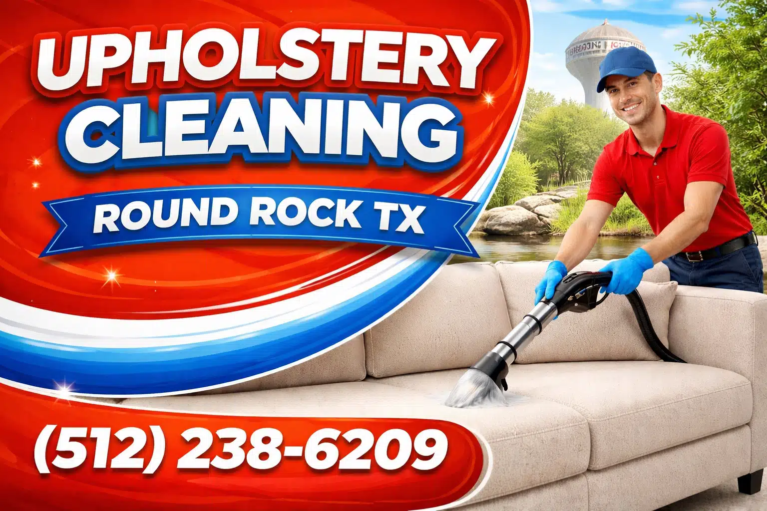 Upholstery Cleaning in Round Rock