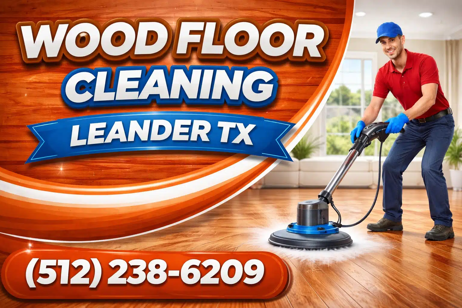 Wood Floor Cleaning in Leander