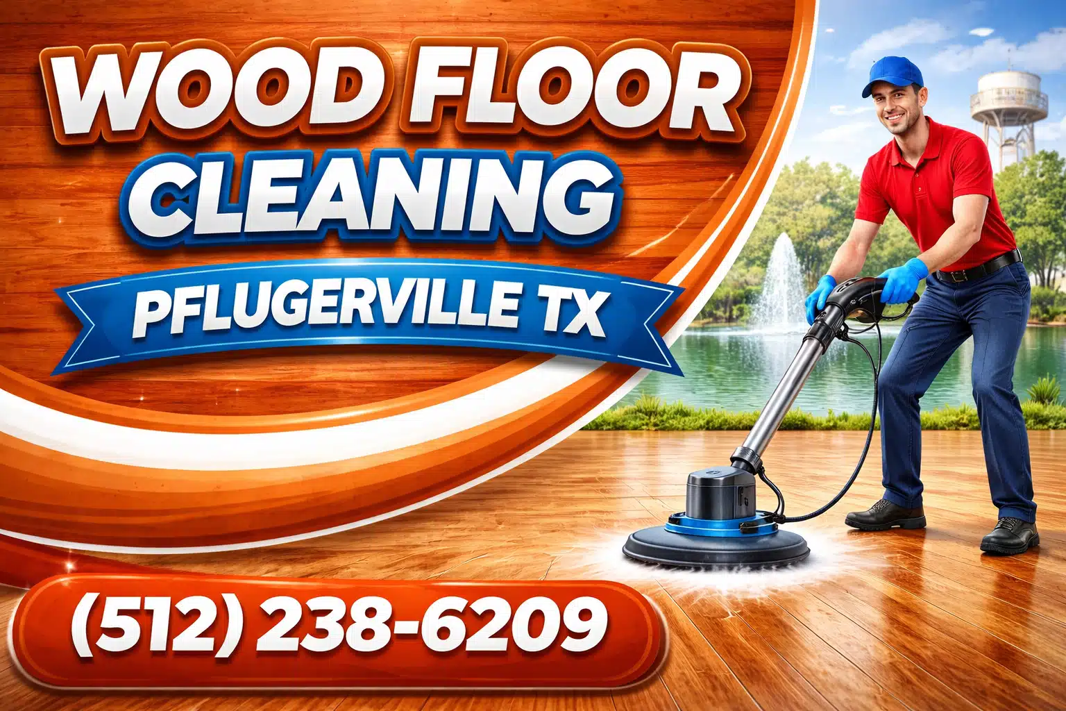 Wood Floor Cleaning in Pflugerville